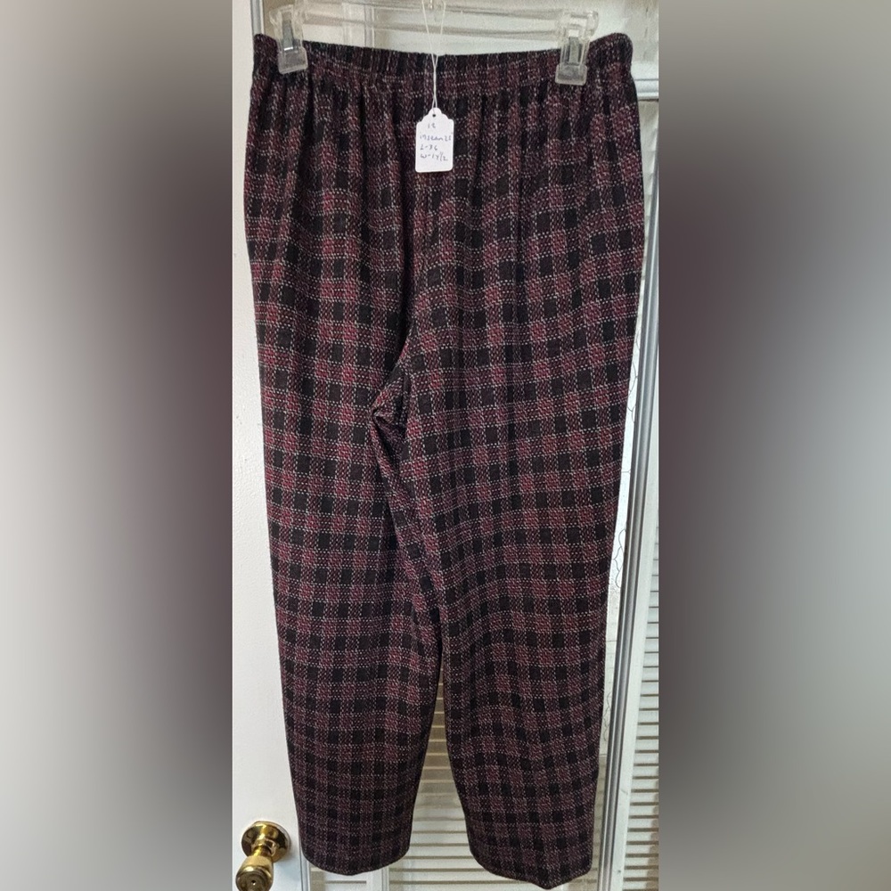 Alfred Dunner Tweed Pants-Size 12